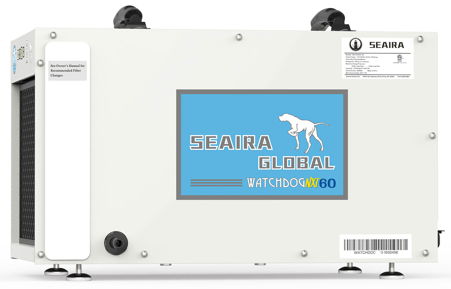Seaira WatchDog NXT60 60 Pints/Day Crawl Space Dehumidifier