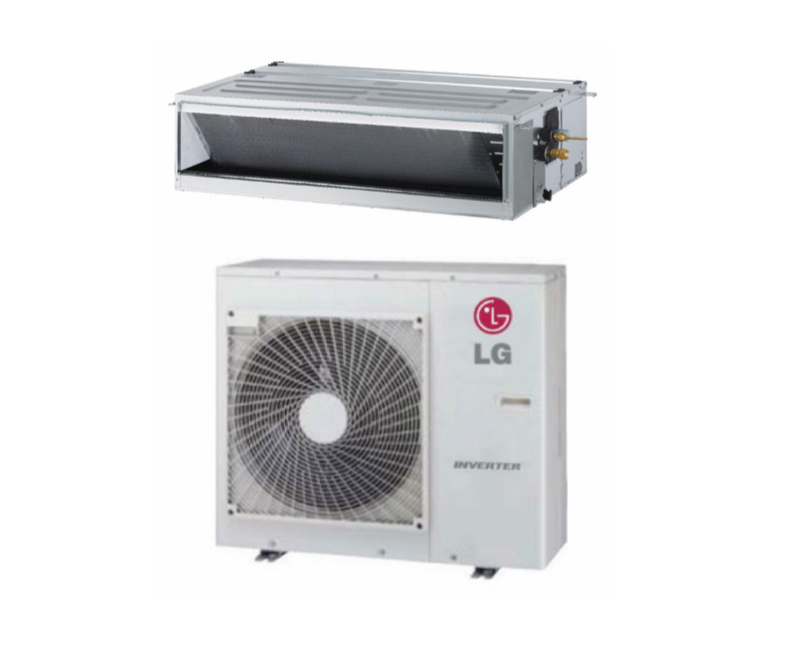 Lg 24000 Btu High Static Ducted Single Zone With Heat Pump Lh248hv4