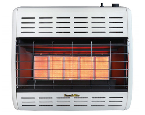 HearthRite HRW30TN 30000 BTU Infrared/Radiant Vent Free Gas Heater with Thermostat - Natural Gas