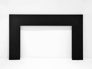 Amantii Trd3 3 Sided Black Metal Trim Kit For Trd Electric Fireplace