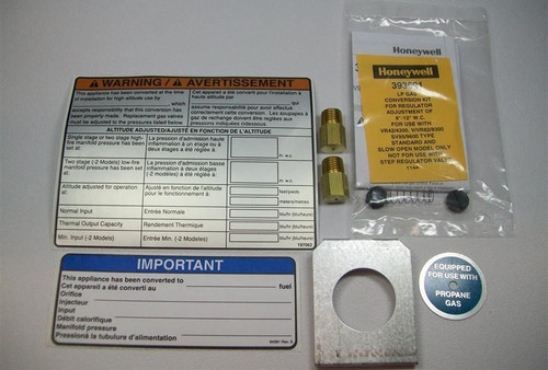 Reznor 1036543R LP Kit for UDX/UDZ 300-400 AND UBX/UBZ 300-400