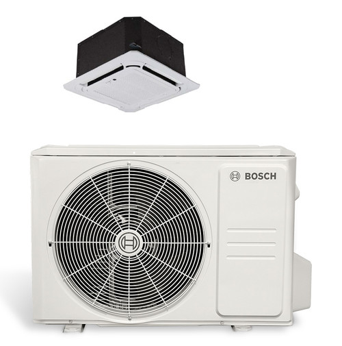 DISCONTINUEDBosch 18000 BTU Climate 5000 Single Zone 20.0 SEER Ceiling Cassette Mini Split System - Heating Capabilities to -13°F