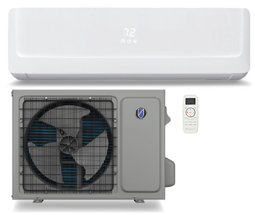 Friedrich FPHW183D 18000 BTU 21.0 SEER2 Floating Air Pro Series Single Zone Mini Split - Heat and Cool - Built-In WiFi -  230V - R454B Refrigerant
