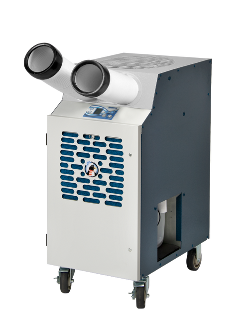 Kwikool KPAC1411-3 KPAC II Series 13,700 BTU Portable Spot Cooler for High Temp Areas - 115V - R454B Refrigerant