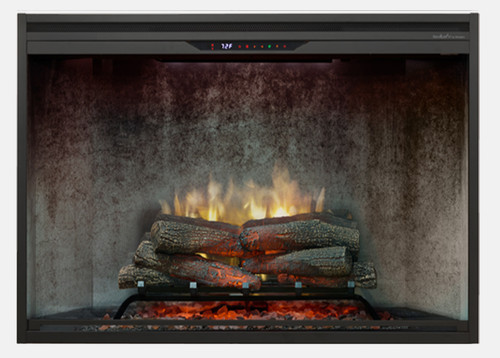 Dimplex 500005134 Revillusion 36" Built-In Electric Firebox with Weathered Concrete Liner