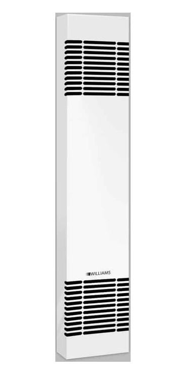 Williams Furnace Company 3144030W 31400 BTU Solana Electric Counterflow Furnace - White