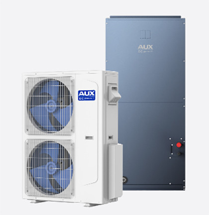 AUX AHU48HPV1B 48000 BTU 17 SEER2 Extreme Heat Inverter Ducted Unitary System - R32