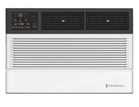 Friedrich CEW08C11A 8000 BTU Chill Premier Smart Window Air Conditioner with Electric Heat - 115V - R32 Refrigerant