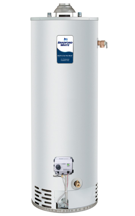 Bradford White RG250T6N 50 Gallon Tall Atmospheric Vent Water Heater Natural Gas