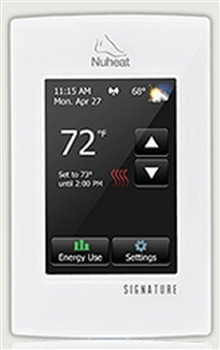 Nuheat AC0055 SIGNATURE WiFi Enabled Programmable Thermostat