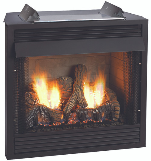 Empire VFD36FB0L Deluxe 36 Breckenridge Firebox Louvered Face