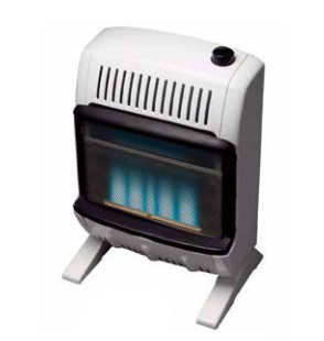 Heatstar HSVFBF10 10000 BTU Vent Free Blue Flame Heater with Manual Control