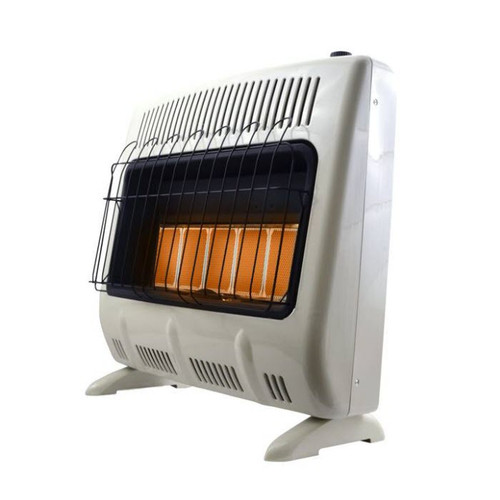 Heatstar HSSVFRD30NGBT 30000 BTU Vent Free Infrared/Radiant Heater with Thermostat and Blower - Natural Gas
