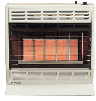 Empire Comfort Systems SR-30TW Vent Free 30000 BTU Infrared/Radiant Gas Heater with Thermostat Control