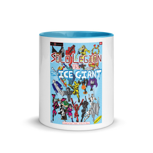 Solo Legion Comic (Blue) - Mug  with Color Inside ***** FREE SHIPPING!!!