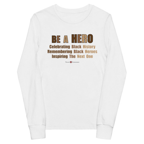 Black History 3 - Youth Long Sleeve Shirt ***** FREE SHIPPING!!!