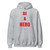 BE A HERO - Red Letters - Adult Unisex Hoodie ***** FREE SHIPPING!!!