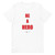 BE A HERO - Red Letters - Adult Unisex T-Shirts ***** FREE SHIPPING!!!