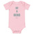 BE A HERO - Gray Letters - Baby One Piece ***** FREE SHIPPING!!!