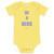 BE A HERO - Gray Letters - Baby One Piece ***** FREE SHIPPING!!!
