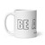 BE A HERO - White/White (Wrap) - Glossy Mug ***** FREE SHIPPING!!!