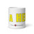 BE A HERO - Yellow/White (Wrap) - Glossy Mug ***** FREE SHIPPING!!!