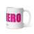 BE A HERO - Purple/White (Wrap) - Glossy Mug ***** FREE SHIPPING!!!