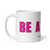 BE A HERO - Purple/White (Wrap) - Glossy Mug ***** FREE SHIPPING!!!