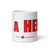 BE A HERO - Red/White (Wrap) - Glossy Mug ***** FREE SHIPPING!!!