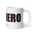 BE A HERO - Black/White (Wrap) - Glossy Mug ***** FREE SHIPPING!!!