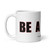 BE A HERO - Black/White (Wrap) - Glossy Mug ***** FREE SHIPPING!!!