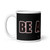 BE A HERO - Black/Black (Wrap) - Glossy Mug ***** FREE SHIPPING!!!
