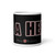 BE A HERO - Black/Black (Wrap) - Glossy Mug ***** FREE SHIPPING!!!