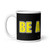 BE A HERO - Yellow/Black (Wrap) - Glossy Mug ***** FREE SHIPPING!!!