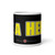 BE A HERO - Yellow/Black (Wrap) - Glossy Mug ***** FREE SHIPPING!!!