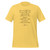 "No One Great..." - Black Letters - Adult Unisex T-Shirts ***** FREE SHIPPING!!!