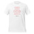 "Heroes Are Defined..." - Red Letters - Adult Unisex T-Shirts ***** FREE SHIPPING!!!
