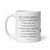 "Boundaries Become Weaknesses..." - Black Letters - Glossy Mug ***** FREE SHIPPING!!!