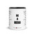 "Boundaries Become Weaknesses..." - Black Letters - Glossy Mug with Color Inside ***** FREE SHIPPING!!!