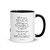 "When You Believe..." - Black Letters - Glossy Mug with Color Inside ***** FREE SHIPPING!!!