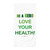 Love Your Health! - Towel - White ***** FREE SHIPPING!!!