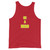 BE A HERO - Men's Tank Top - Yellow Letters ***** FREE SHIPPING!!!