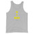 BE A HERO - Men's Tank Top - Yellow Letters ***** FREE SHIPPING!!!