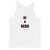 BE A HERO - Men's Tank Top - Black Letters ***** FREE SHIPPING!!!