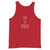 BE A HERO - Men's Tank Top - Red Letters ***** FREE SHIPPING!!!