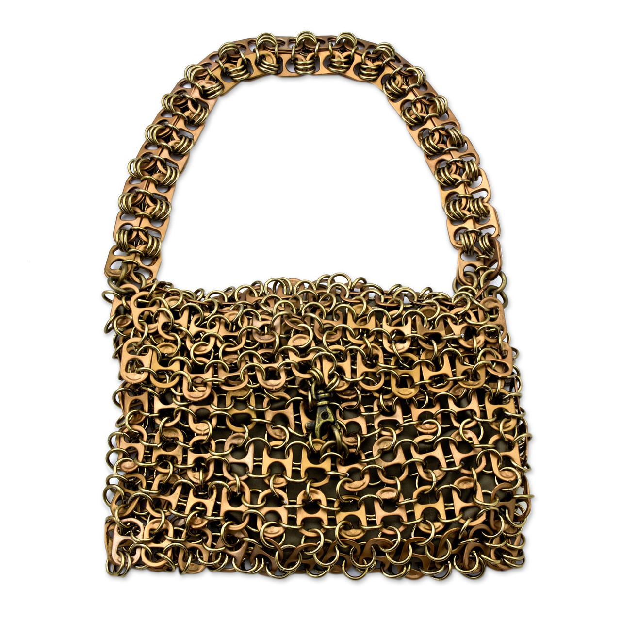 Soda pop-top shoulder bag - Long Shimmery Night