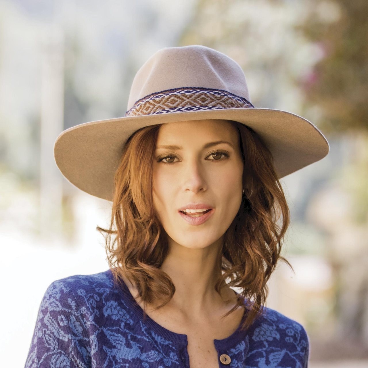 Peruvian Alpaca and Wool Blend Felt Hat 