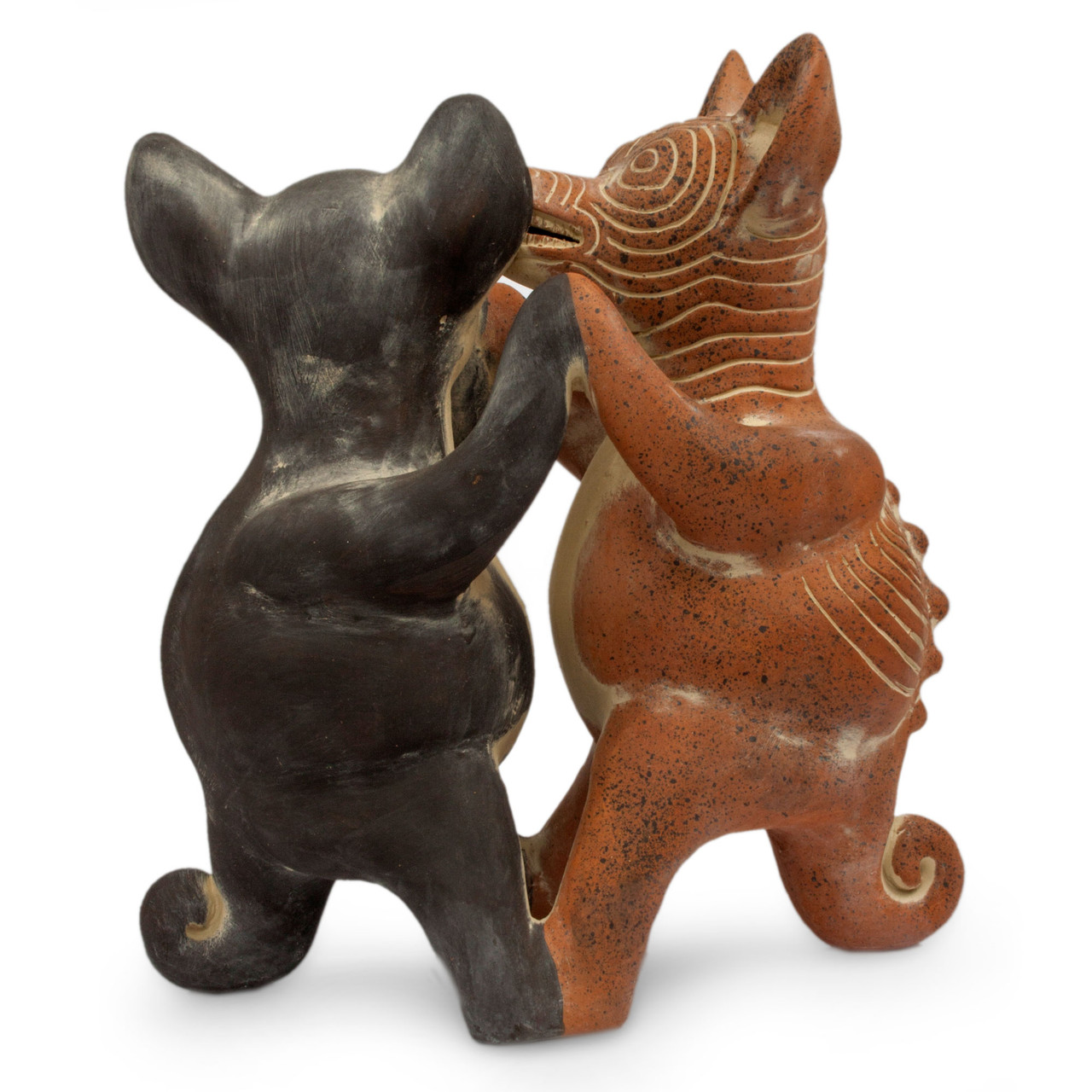 Mexico Pre Hispanic Museum Replica Figurine Crafted by Hand 'Dancing ...