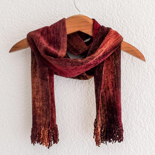 Cotton Blend scarf 'Autumn Dreamer'