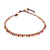 Handmade Adjustable Jasper Beaded Choker with Leather Cord 'Earth Tones'